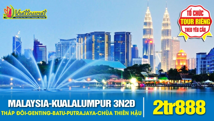 Khám Phá Malaysia 3 Ngày 2 Đêm: Hành Trình Trọn Vẹn Đến Thủ Đô Kuala Lumpur
