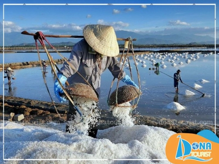 Khám phá vẻ đẹp ruộng muối Ninh Thuận và nghề làm muối truyền thống