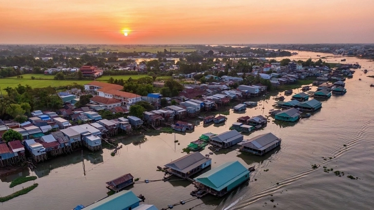 Khám phá vẻ đẹp sông nước miền Tây qua những hình ảnh tuyệt mỹ