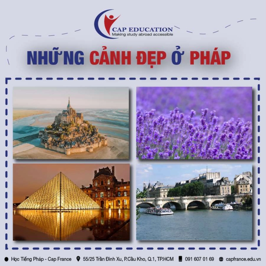 Khám phá vẻ đẹp tráng lệ của phong cảnh Pháp: Từ Tháp Eiffel đến Provence