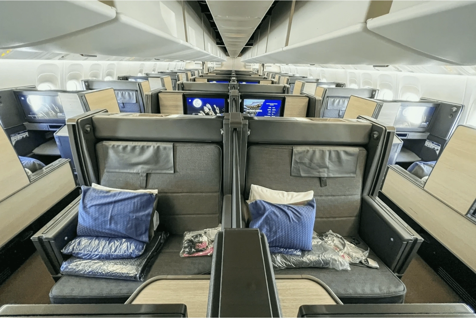 Khoang thương gia của All Nippon Airways (ANA)