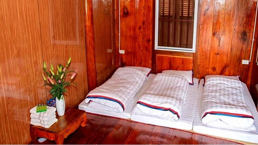 Không gian ấm áp tại nhà sàn Mộc Châu cho tiết trời se lạnh