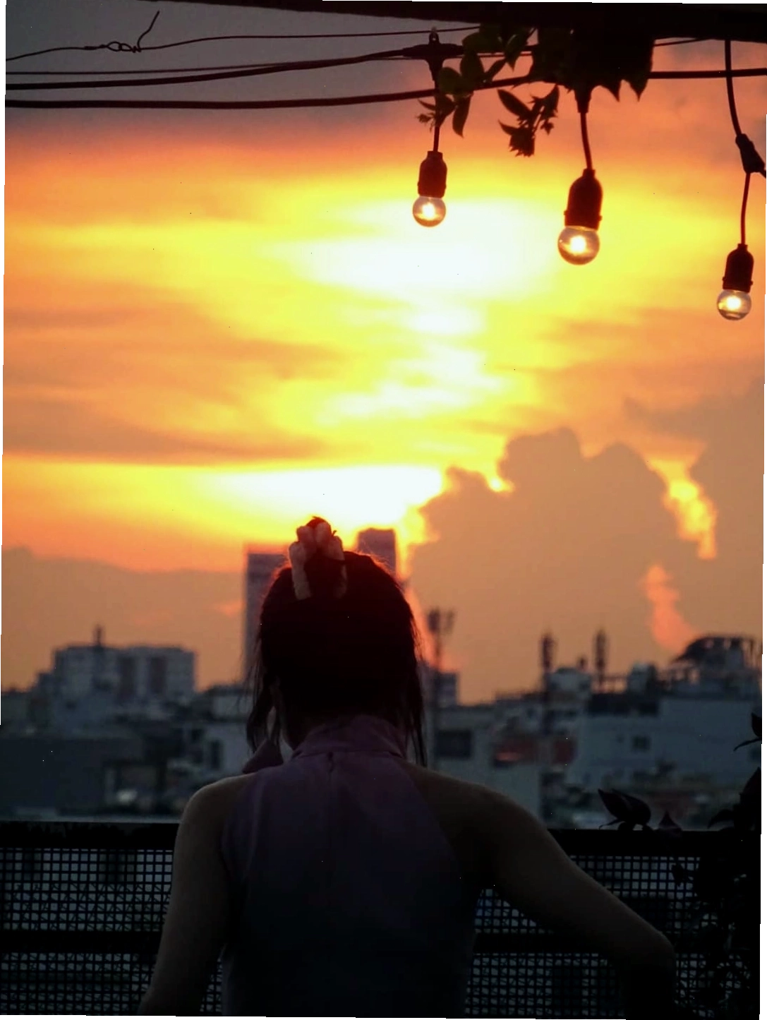 Không gian ấm cúng tại Chạng Vạng Rooftop