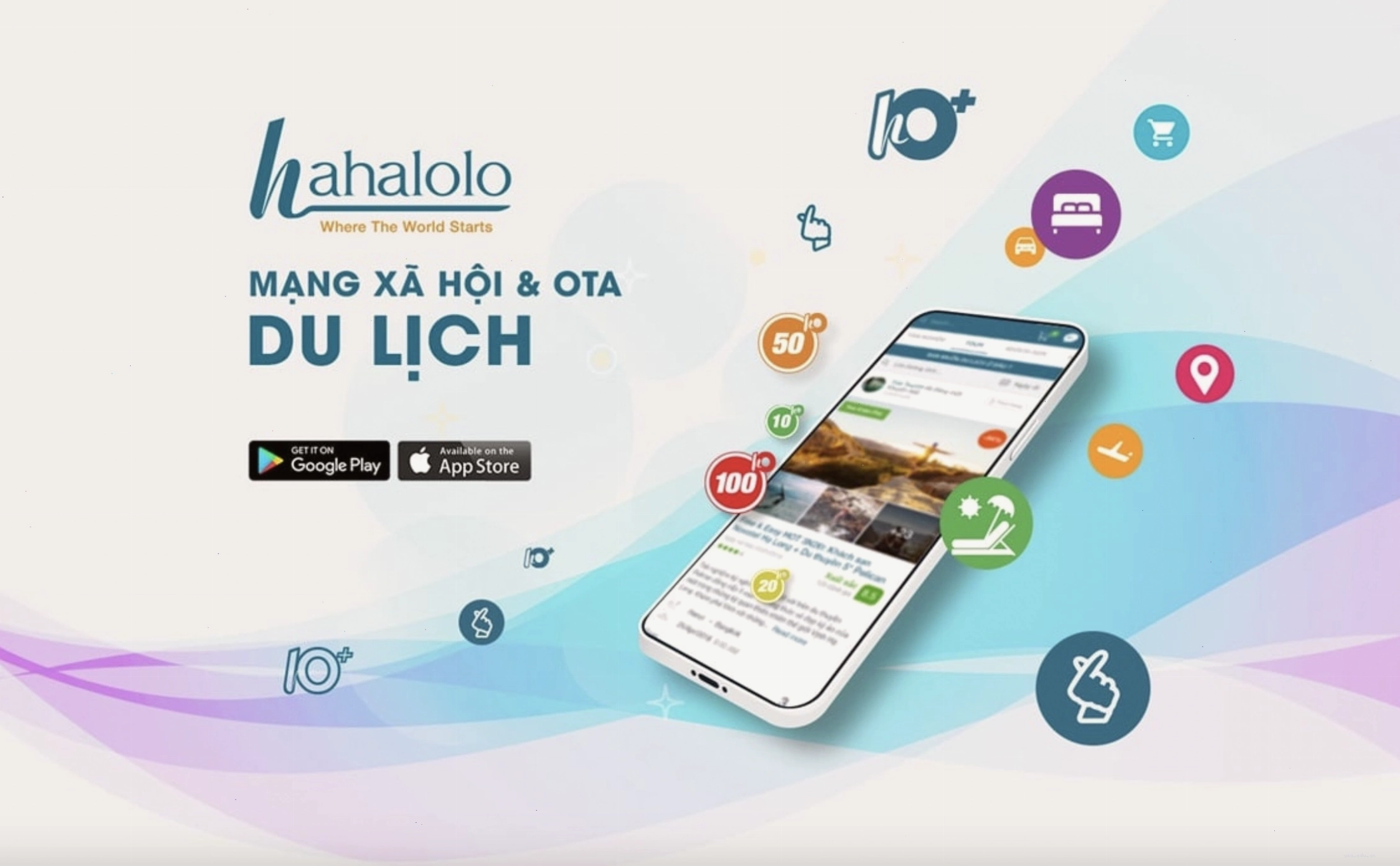 Không gian làm việc tại Hahalolo