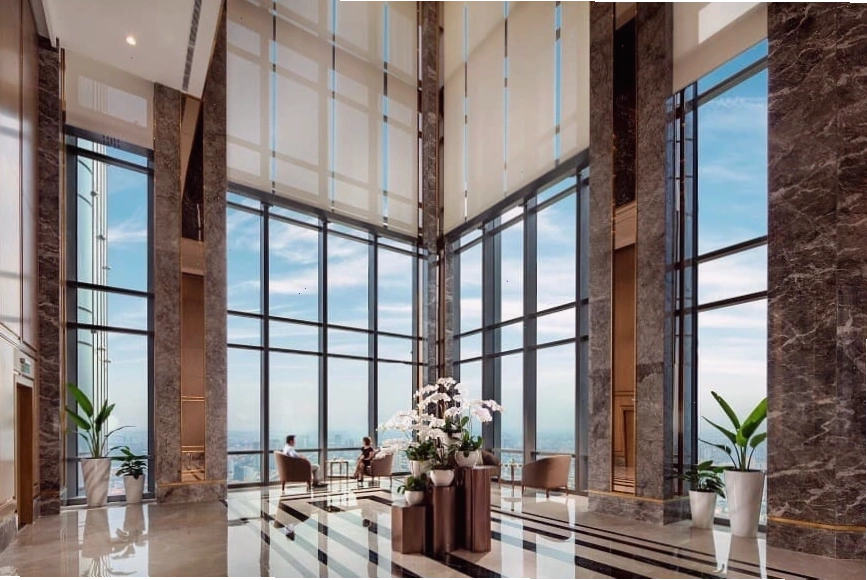 Không gian làm việc và thư giãn tại Blank Lounge Landmark 81