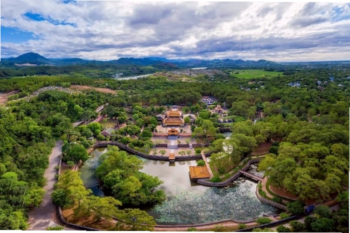 Không gian Lăng Tự Đức yên bình, lãng mạn