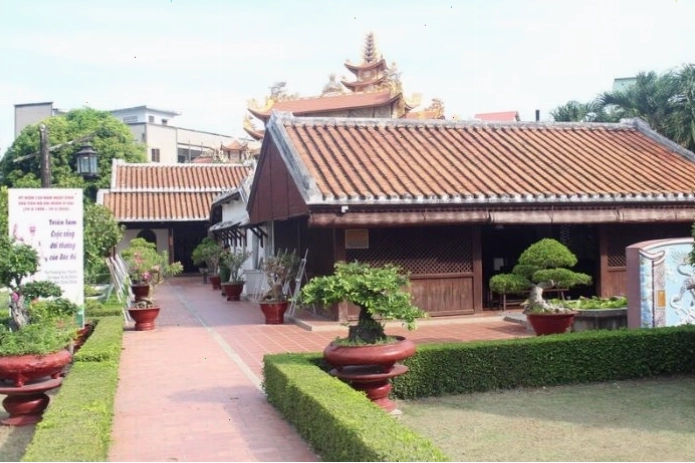 Không gian lớp học xưa tại Trường Dục Thanh