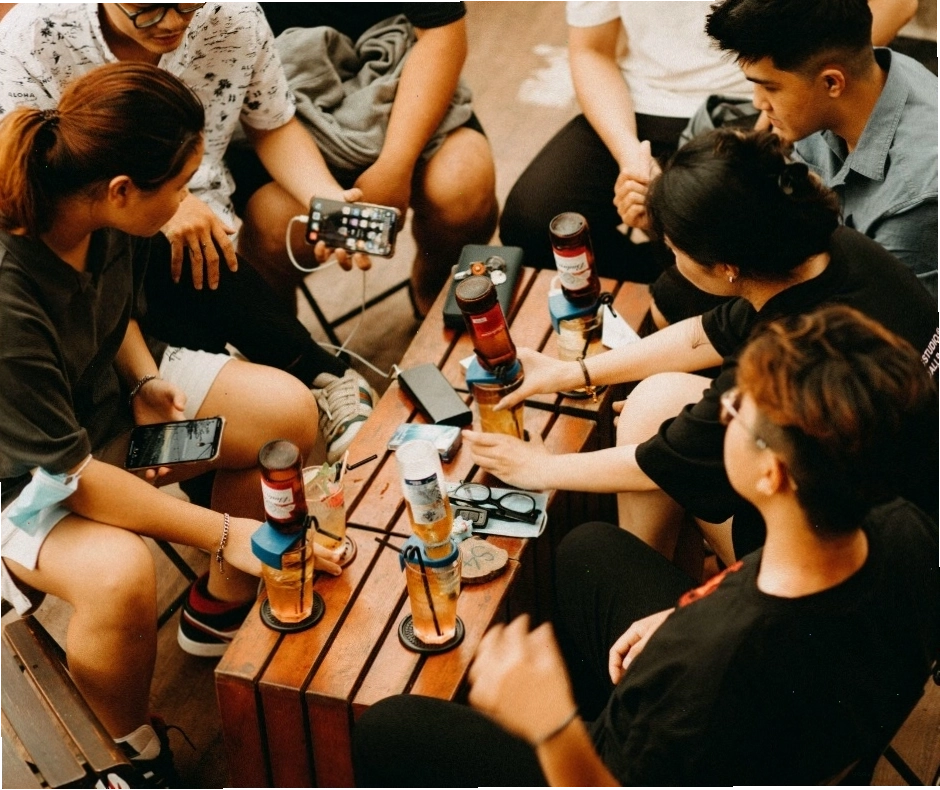 Không gian lung linh về đêm tại Chạng Vạng Rooftop