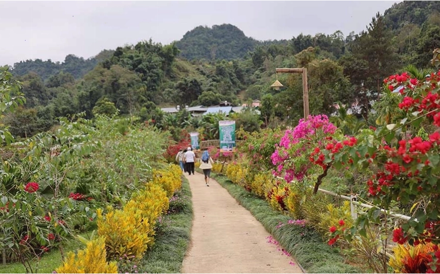 Không gian nghỉ dưỡng tại Bản Thẳm