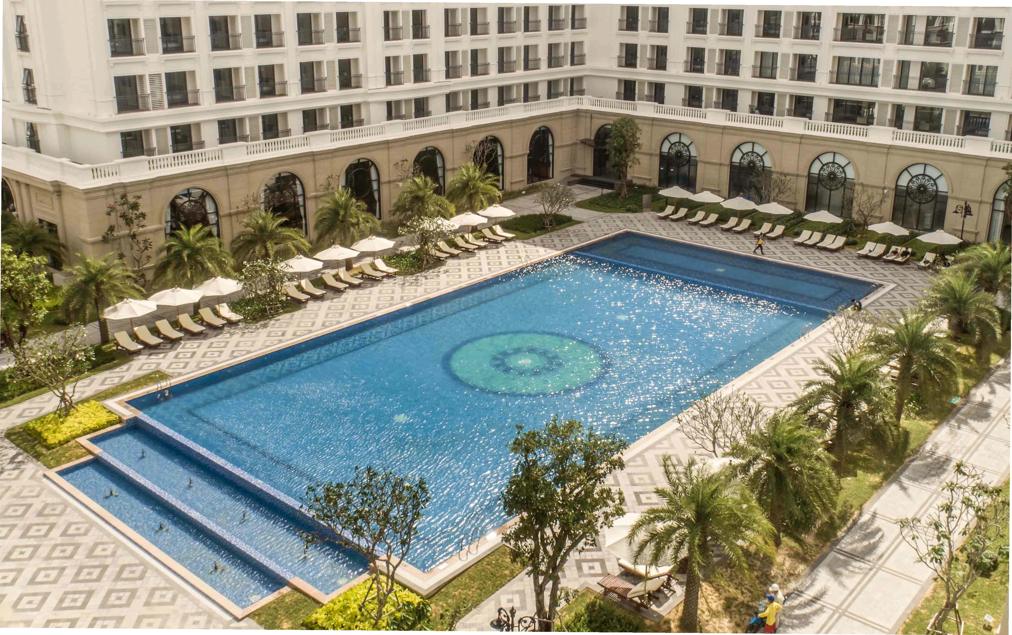 Không gian phòng Standard tại Vinholidays Fiesta Phú Quốc