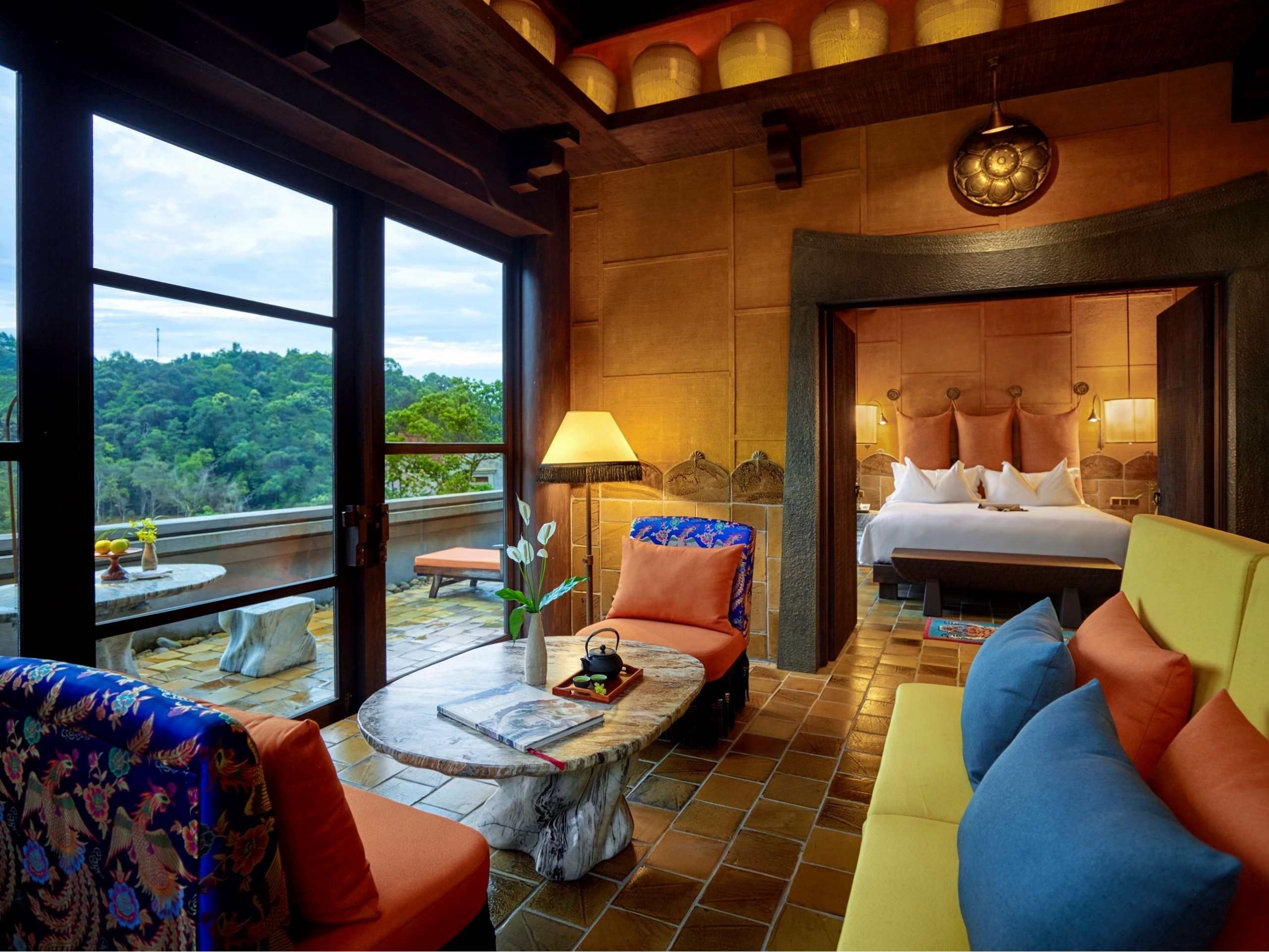 Không gian sang trọng của Hạng Presidential Suite