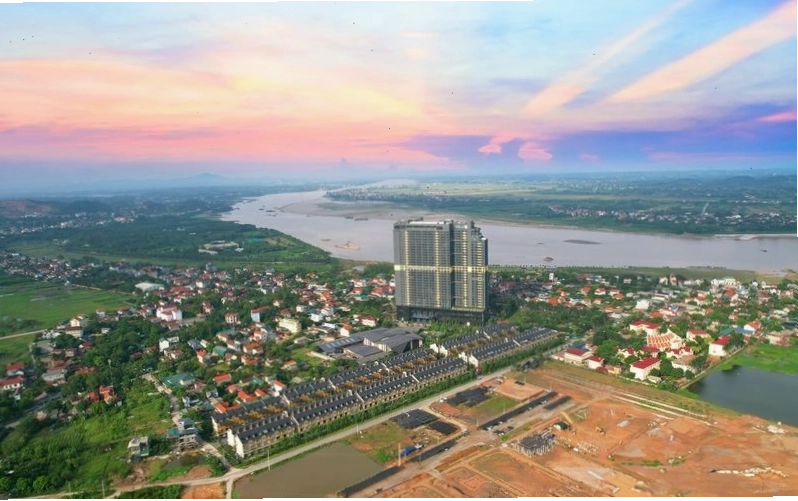 Không gian sang trọng của Shoptel 3 phòng ngủ tại Wyndham Thanh Thủy