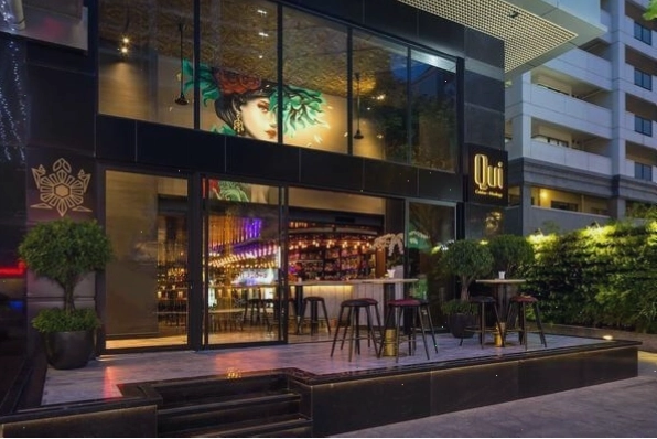 Không gian sang trọng tại Qui Dining, một ví dụ về lounge đẳng cấp