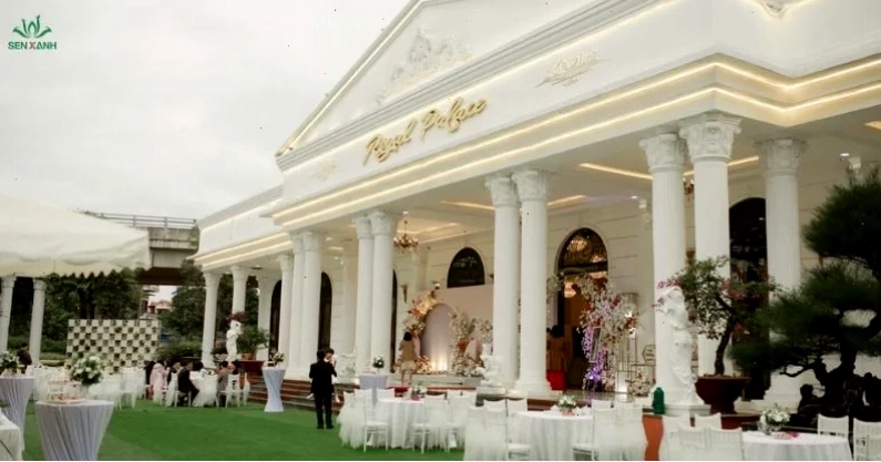 Không gian sảnh tiệc Royal Palace