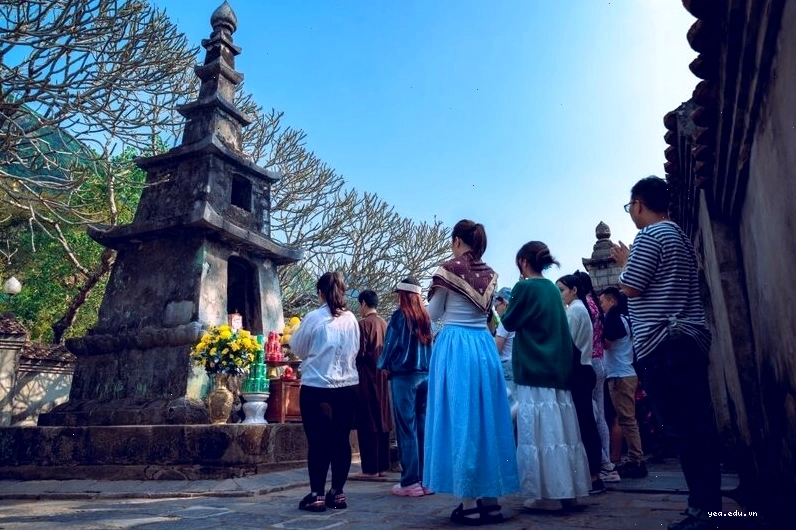 Không gian thanh tịnh tại Yên Tử