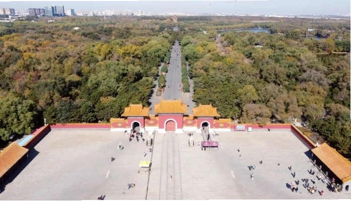 Không gian xanh mát tại Công viên Bắc Lăng