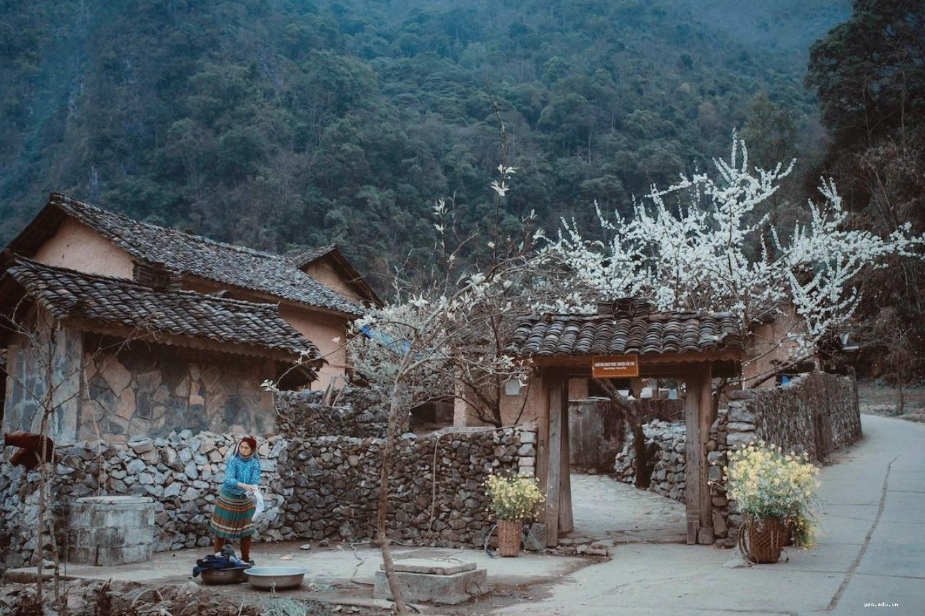 Không gian yên bình của Phố cổ Đồng Văn