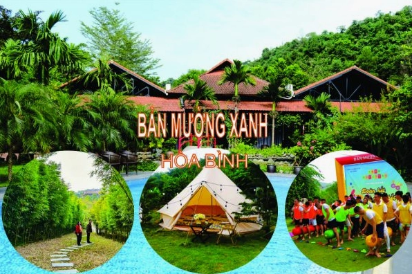 Khu du lịch trải nghiệm Bản Mường Xanh: Điểm đến lý tưởng ở Lương Sơn, Phú Thọ