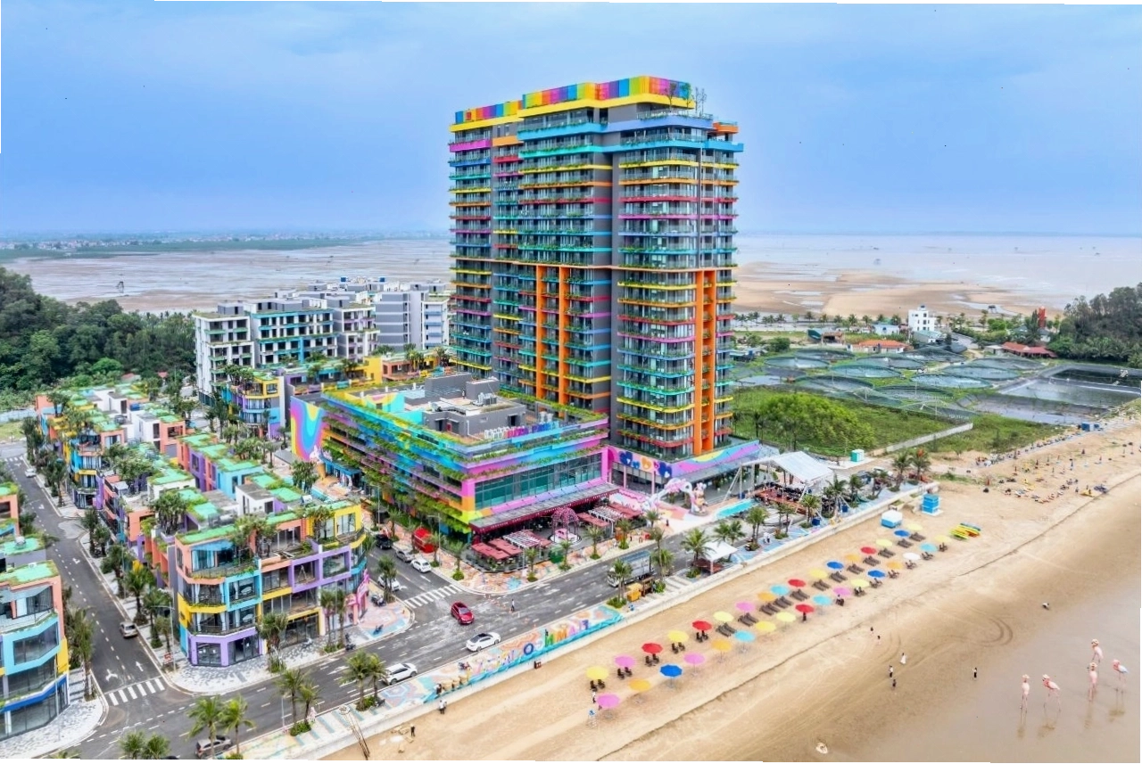 Khu nghỉ dưỡng cao tầng và thấp tầng tại Flamingo Hải Tiến