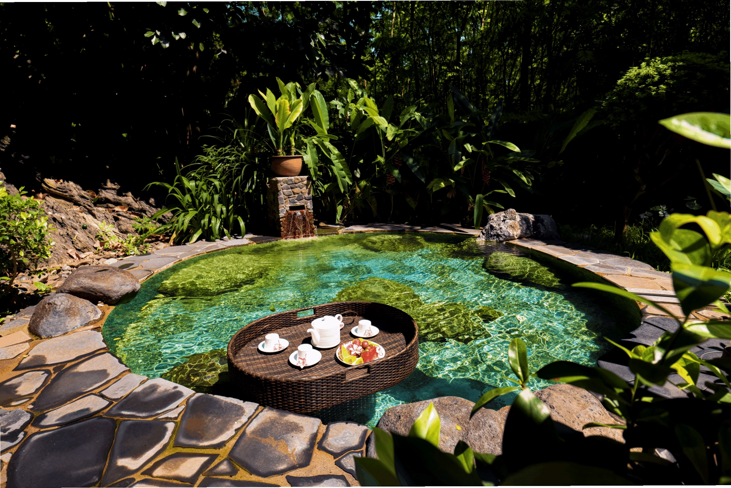 Khu Onsen kiểu Nhật tại Serena Resort Kim Bôi