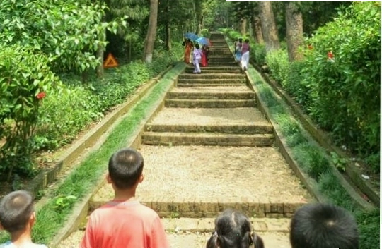 Khu vực bảo quản thi hài Bác tại K9