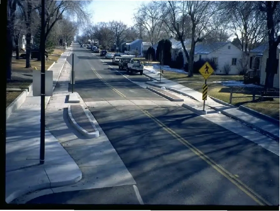 Khu vực dân cư áp dụng biện pháp traffic calming