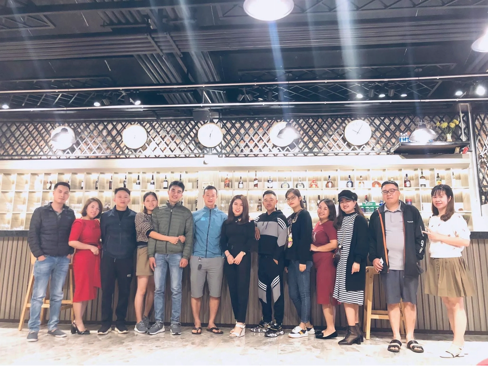 Khu vực tiếp khách tại Family 64 Mộc Châu