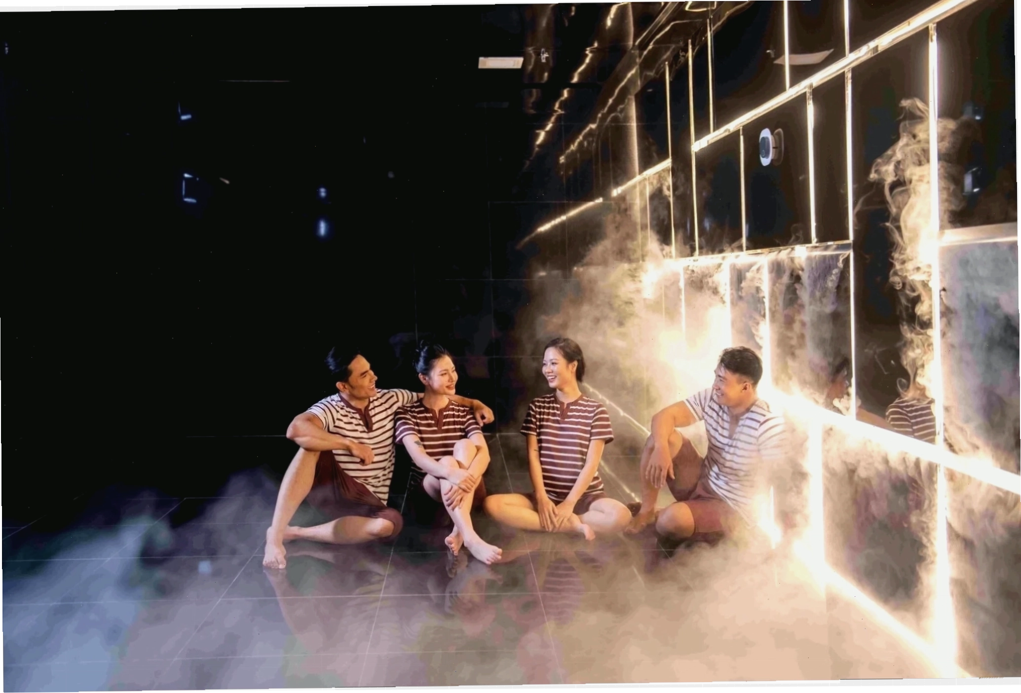 Khu vực xông hơi tại Aquafield