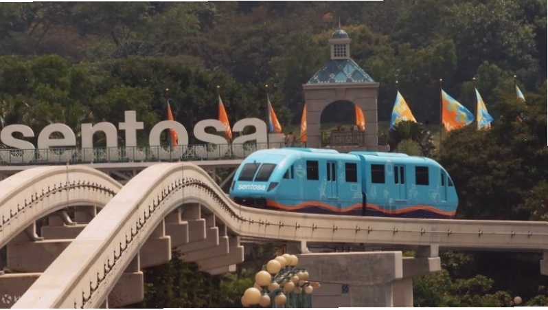 Khu vui chơi Universal Studios trên đảo Sentosa