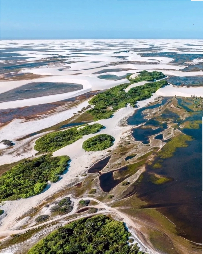 Khung cảnh ấn tượng tại Lençóis Maranhenses