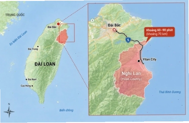Khung cảnh biển mây tại Khu rừng quốc gia Taipingshan