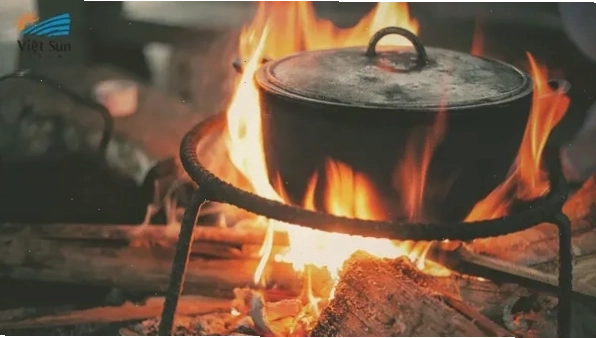 Khung cảnh bình yên của một bản làng Hà Giang vào mùa đông