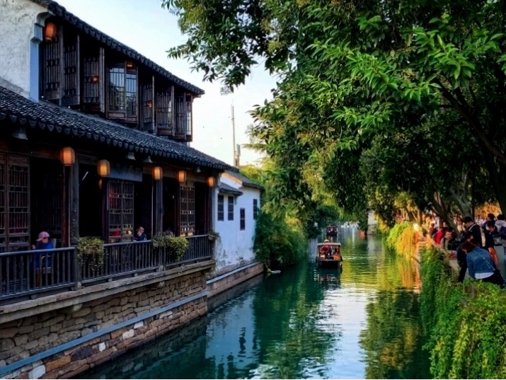 Khung cảnh như trong phim của Bình Giang đồ