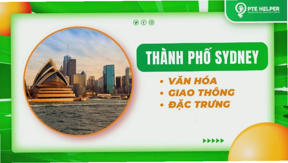 Khung cảnh sầm uất tại trung tâm thành phố Sydney