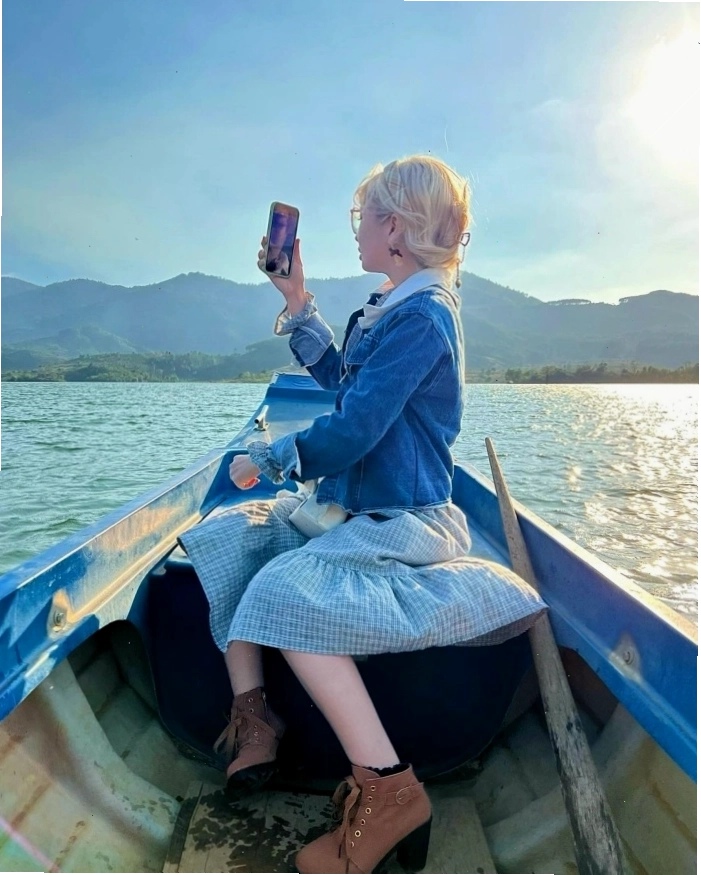 Khung cảnh thanh bình tại Hồ Kala, Di Linh