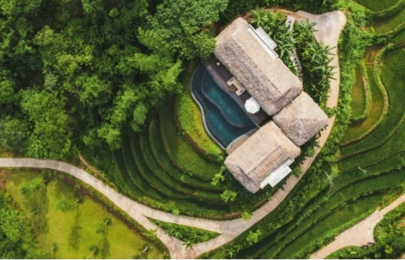 Khung cảnh thiên nhiên thơ mộng tại Avana Retreat Mai Châu