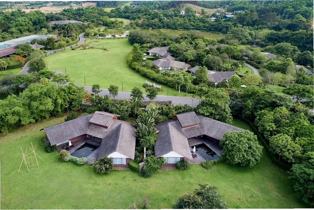 Khung cảnh thiên nhiên thơ mộng tại Serena Resort Kim Bôi Hòa Bình