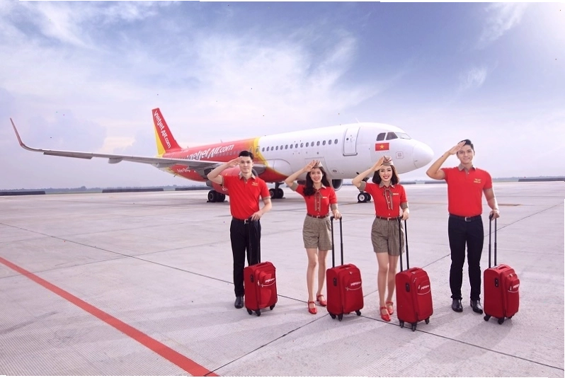 Kích thước kiện hành lý xách tay 7kg của Vietjet Air