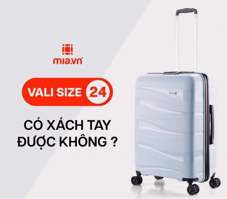Kích thước vali size 24 inch
