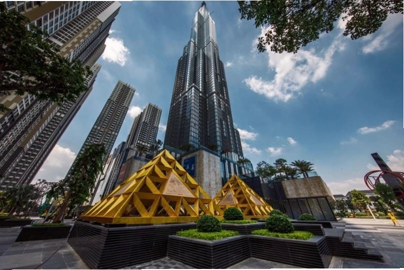 Kiến trúc biểu tượng Landmark 81 bên sông Sài Gòn