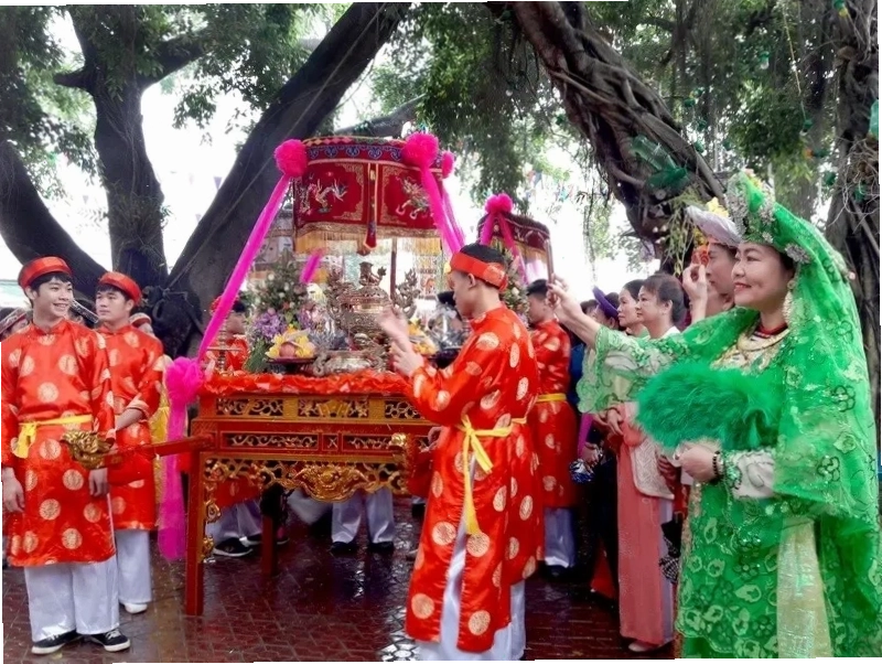 Kiến trúc cổ kính của Đền Mẫu Đồng Đăng Lạng Sơn