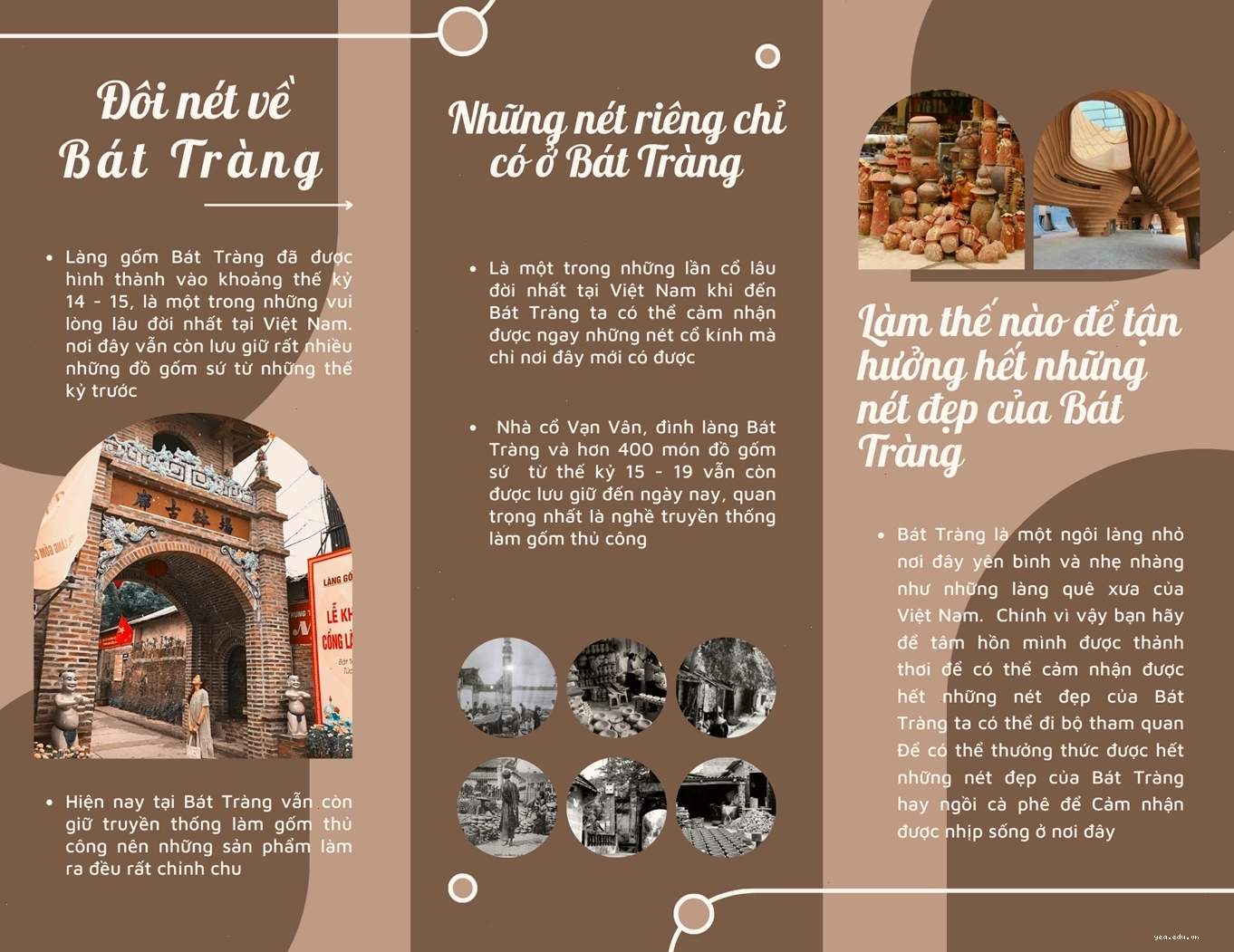 Kiến trúc cổ kính tại làng Bát Tràng với những ngôi nhà hàng trăm năm tuổi