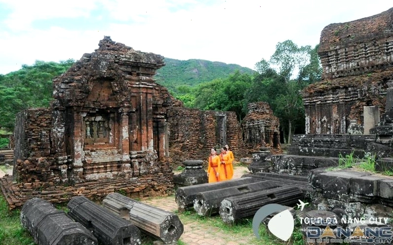 Kiến trúc đền tháp cổ tại Thánh Địa Mỹ Sơn