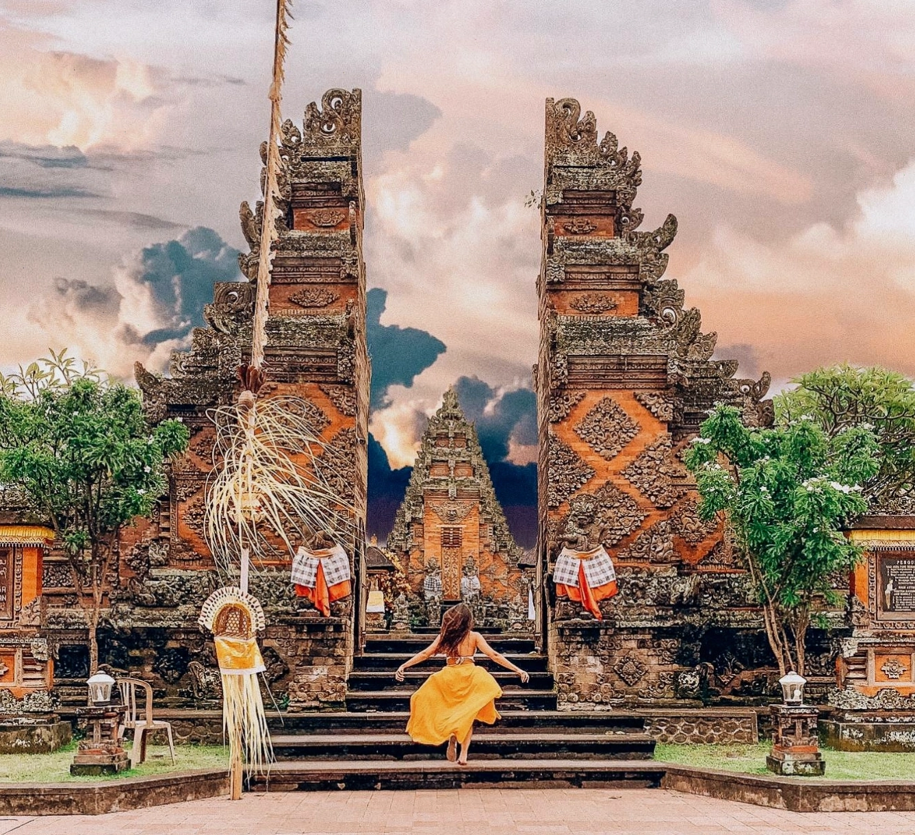 Kiến trúc độc đáo của Đền Batuan tại Bali