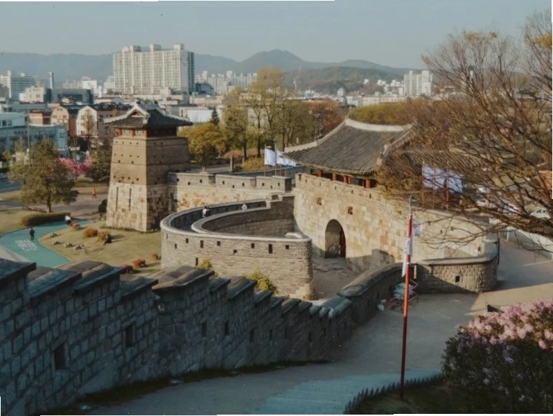Kiến trúc độc đáo của Pháo đài Hwaseong tại Suwon Hàn Quốc