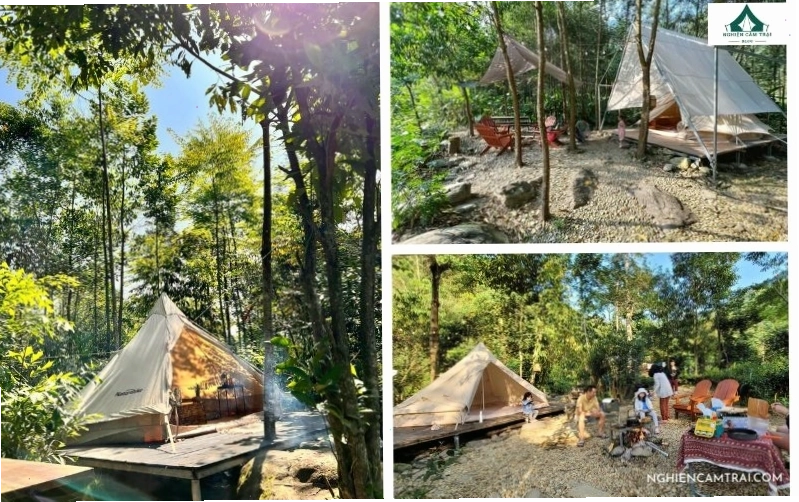 Kiến trúc lều glamping sang trọng tại Mojen Retreat