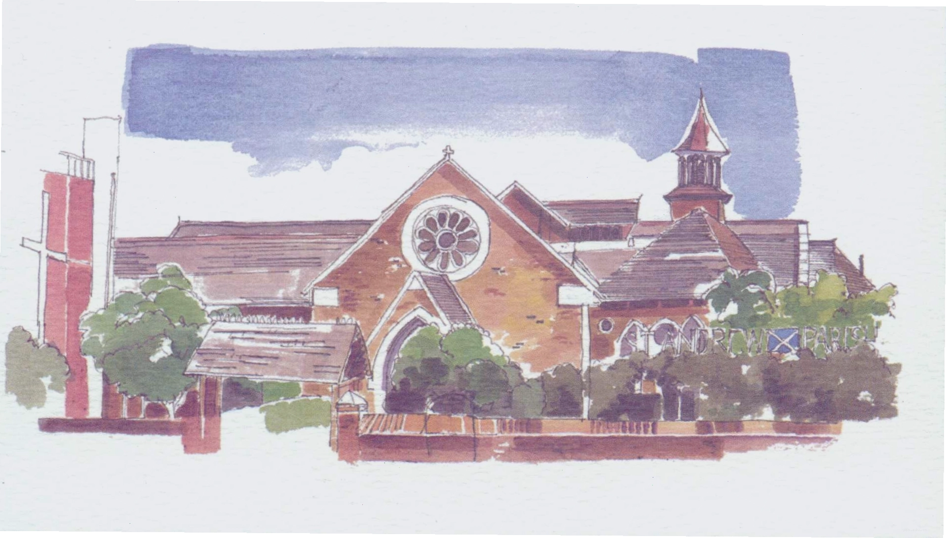 Kiến trúc Nhà thờ St. Andrew Parish Church tại Kingston, Jamaica