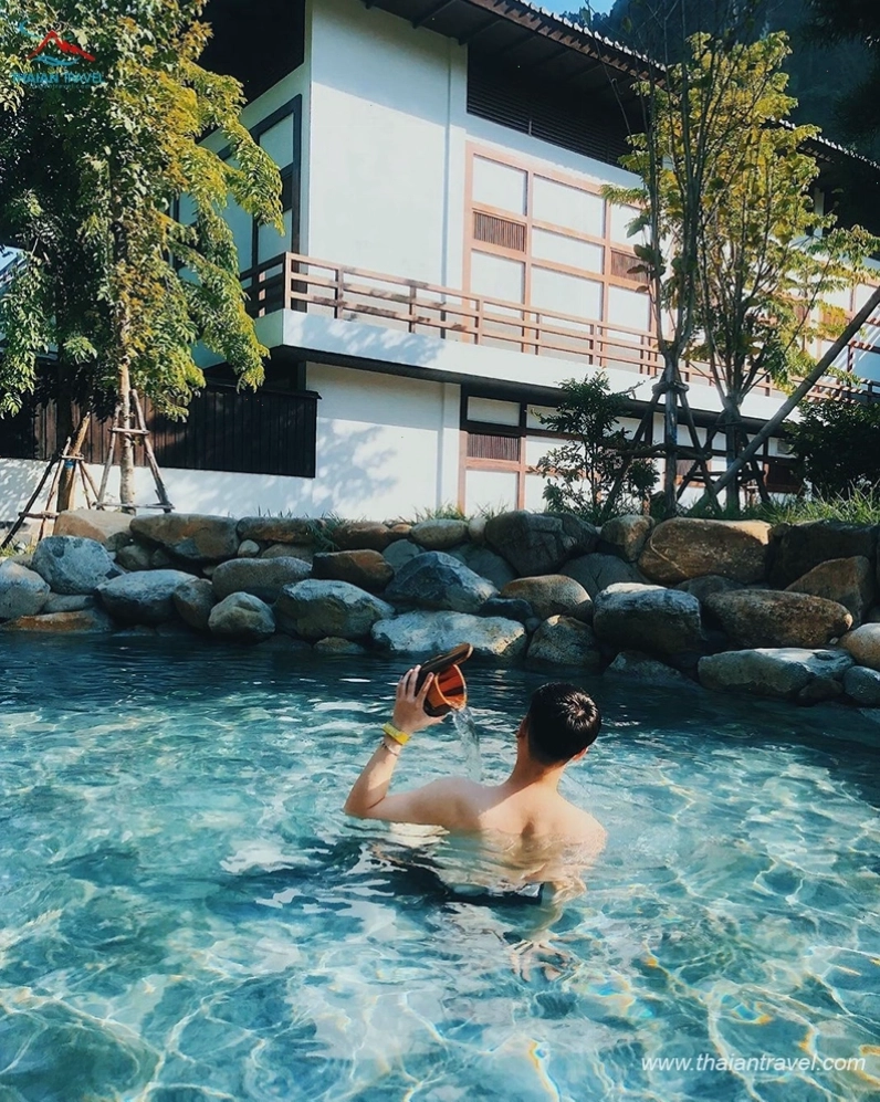 Kiến trúc Nhật Bản đặc trưng tại Yoko Onsen Quang Hanh