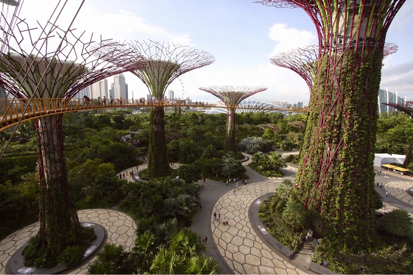 Kiến trúc sinh thái Gardens by the Bay, Singapore