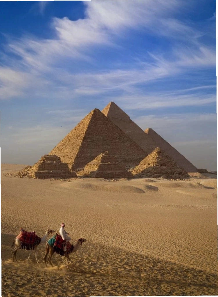 Kim tự tháp Giza, Ai Cập - kỳ quan cổ đại duy nhất còn tồn tại